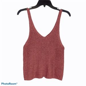 NWOT Moon & Madison Crochet Tank